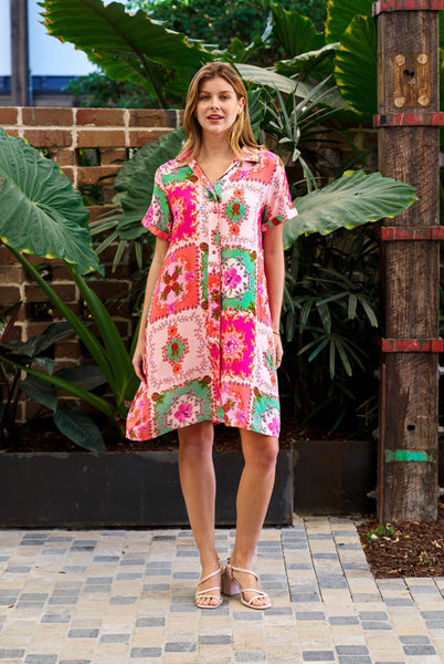 Sandoval Dress - Pink
