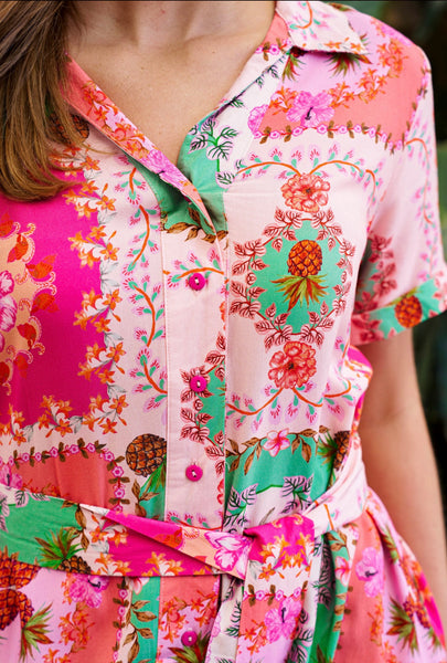 Sandoval Dress - Pink