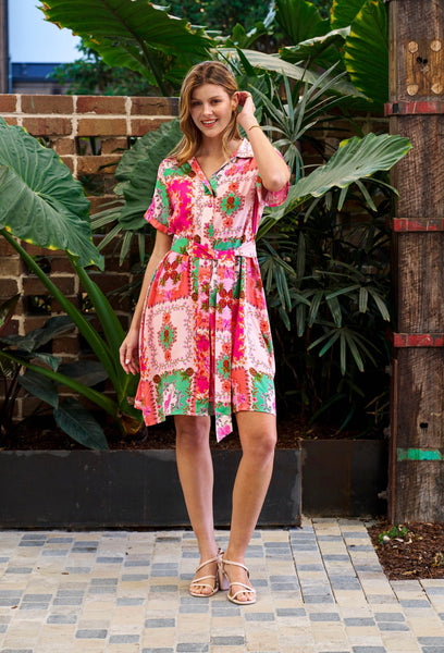 Sandoval Dress - Pink