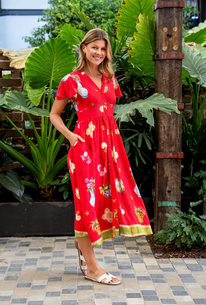Shepard Midi Dress